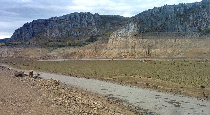 Casasola, en León, durante la sequía de 2017. (CC/Wikipedia)
